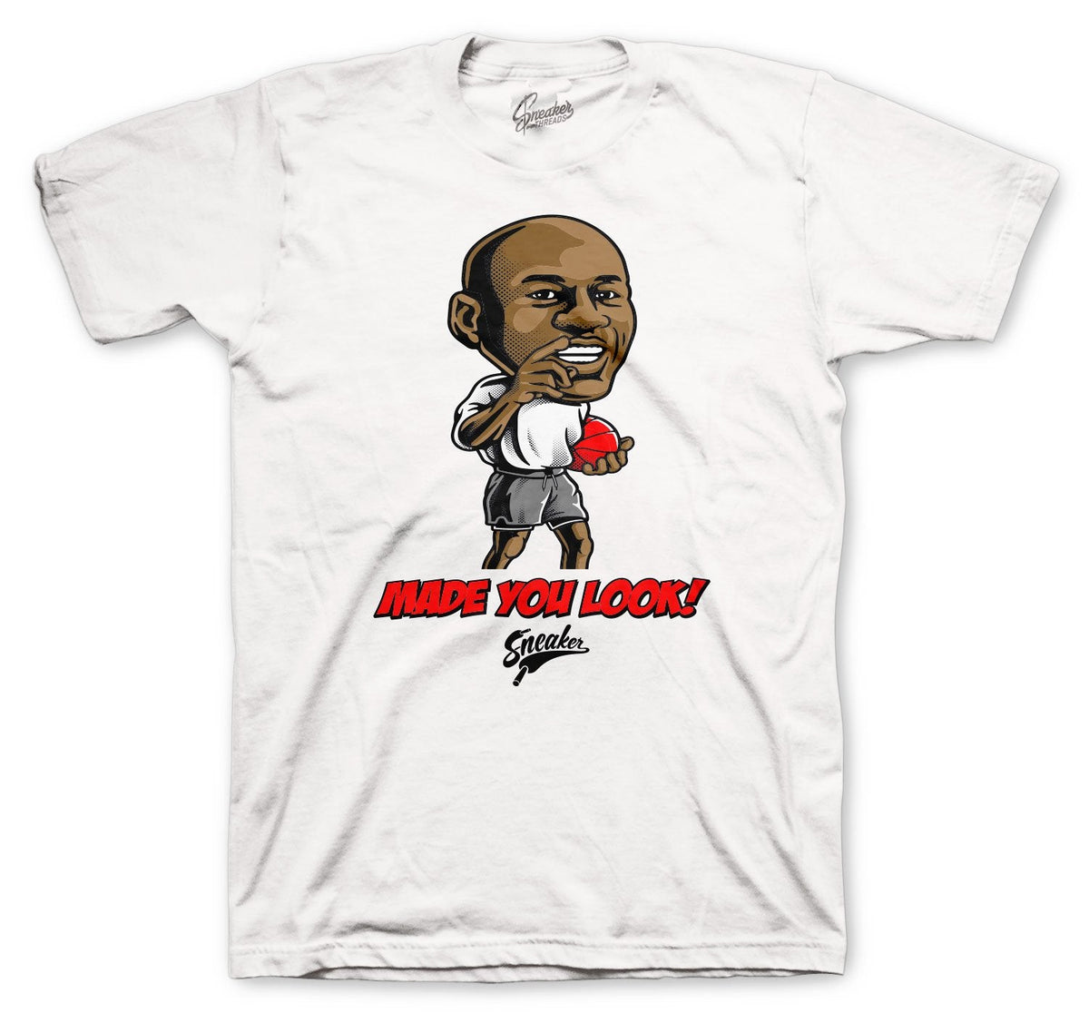 Retro 12 Dark Grey Made you Look Shirt