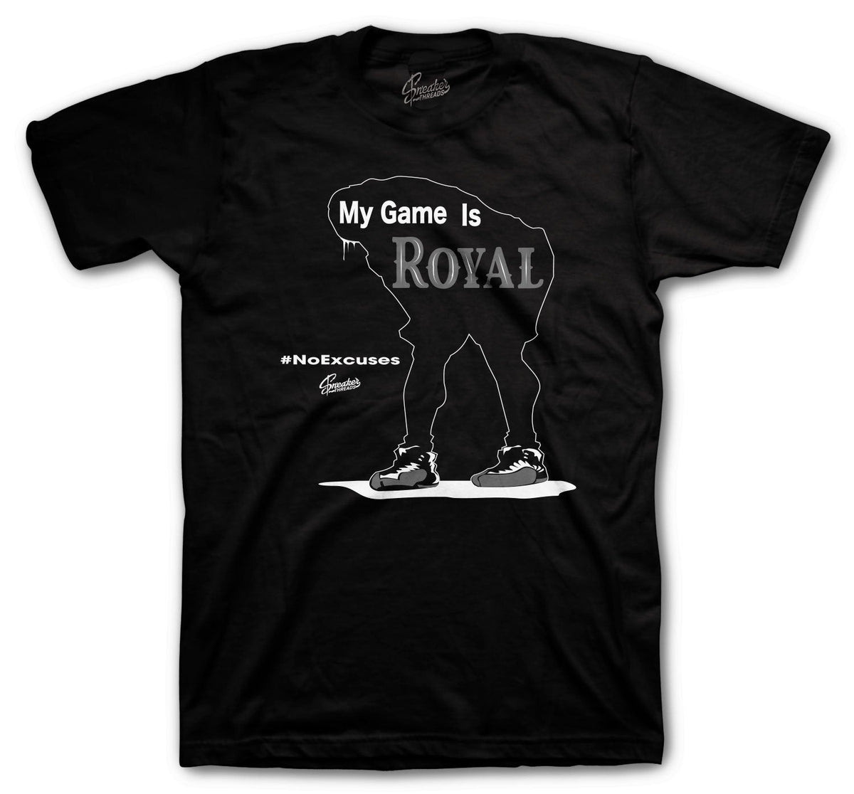 Retro 12 Dark Grey No Excuses Shirt