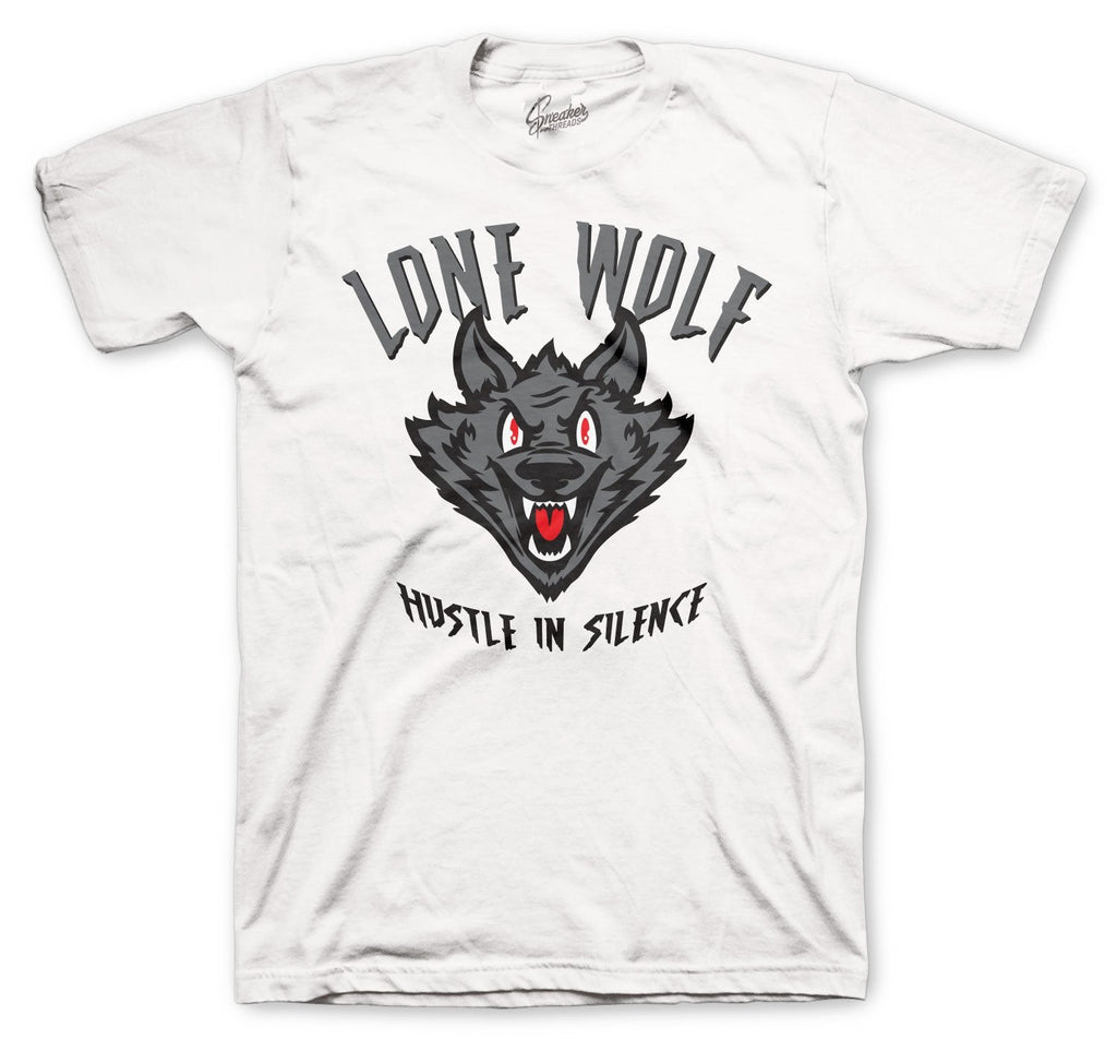 Retro 12 Dark Grey Lone Wolf Shirt