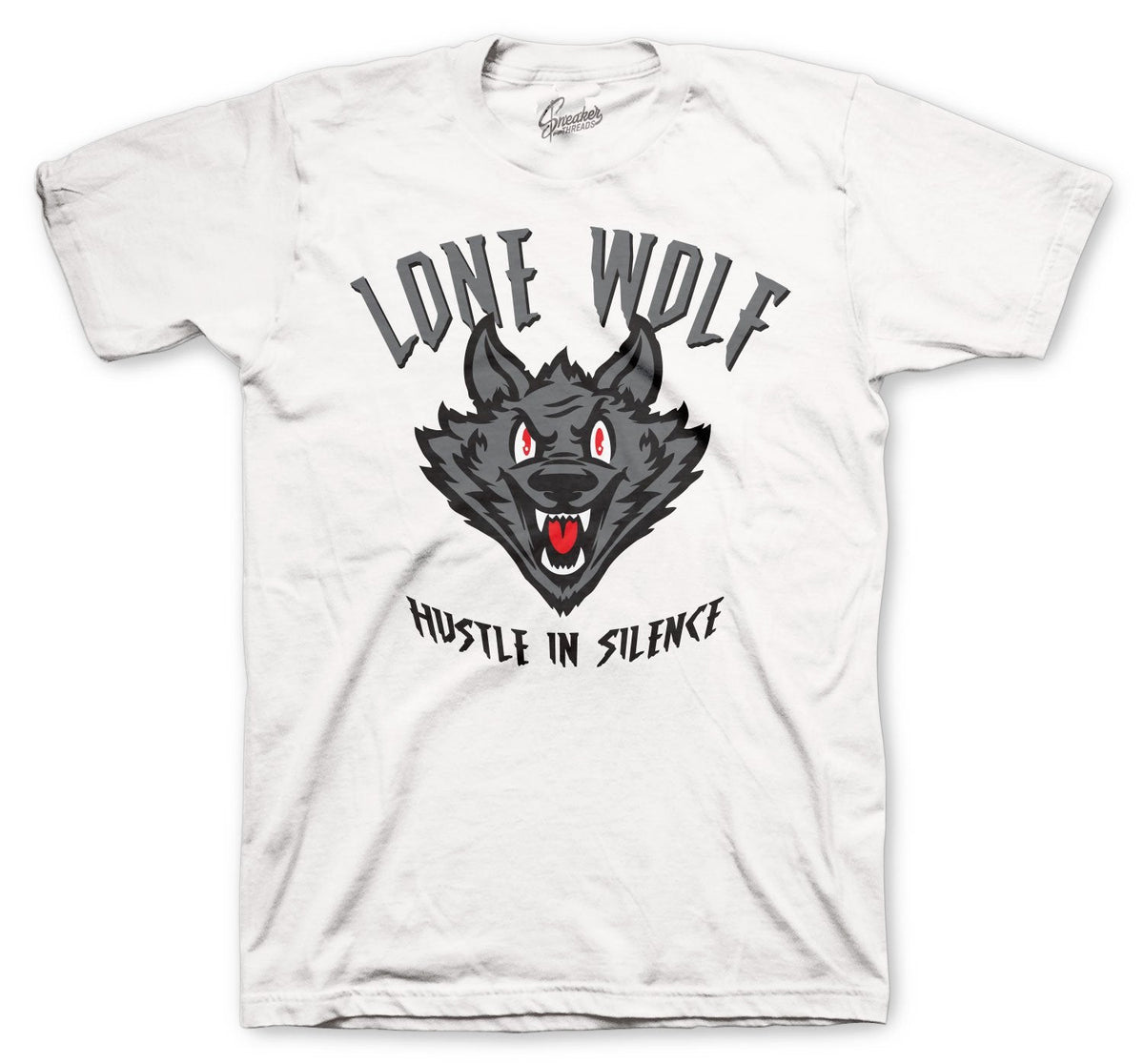 Retro 12 Dark Grey Lone Wolf Shirt