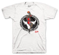 Retro 12 Dark Grey Sicker Game Shirt