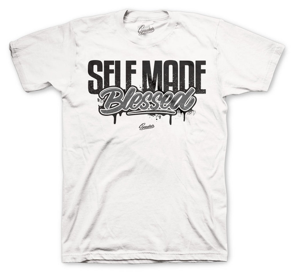 Retro 12 Dark Grey Self Made Shirt