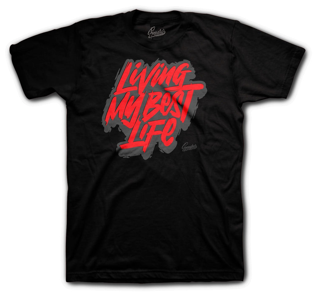Retro 14 Quilted  Living Life Shirt