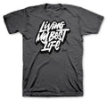 Retro 12 Dark Grey Living Life Shirt