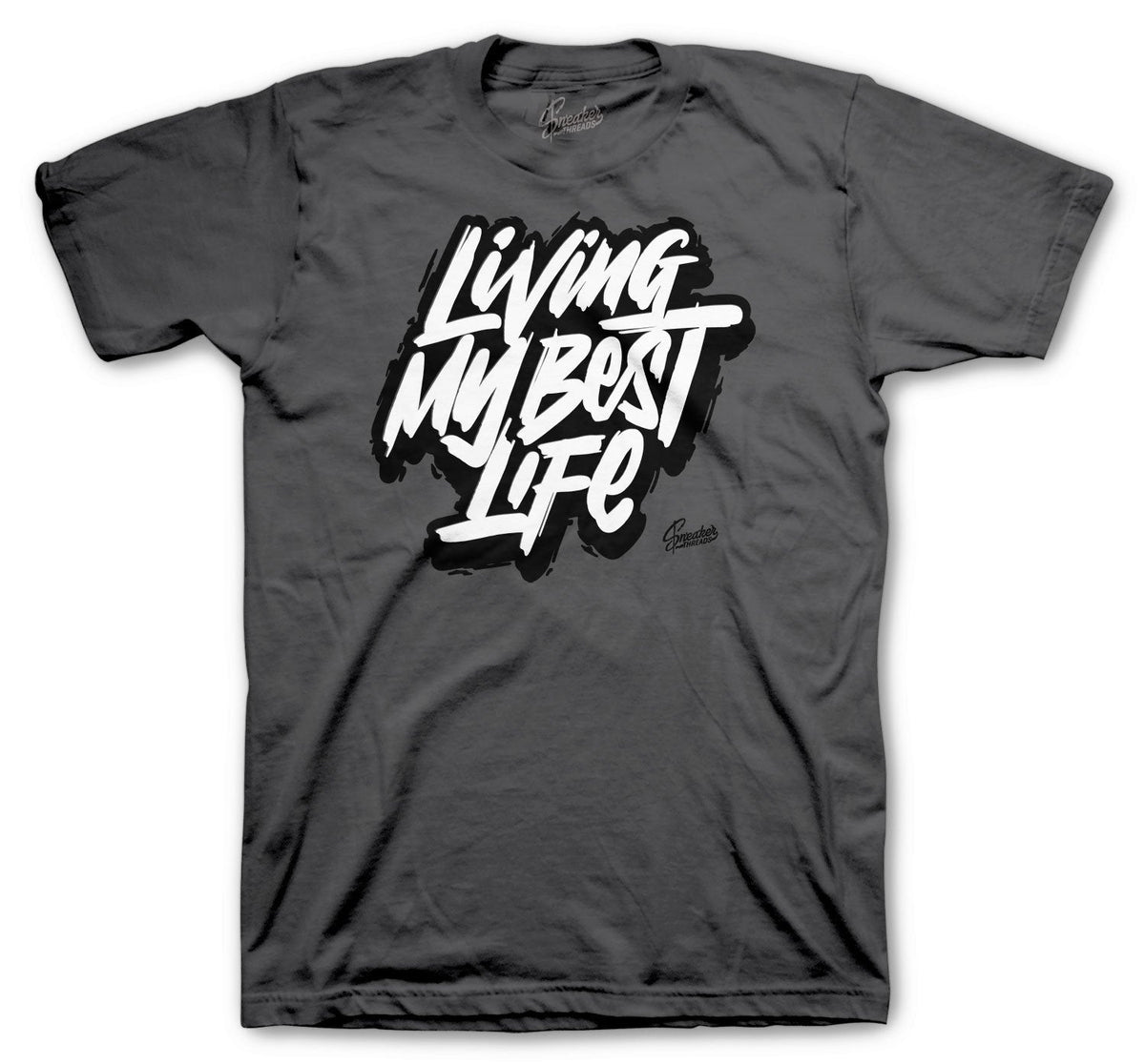 Retro 12 Dark Grey Living Life Shirt