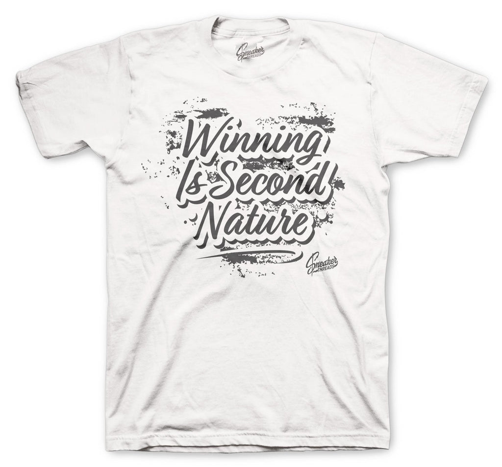 Retro 12 Dark Grey Second Nature Shirt