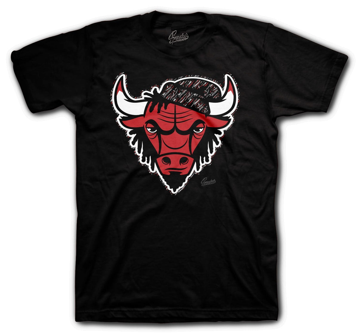 Retro 12 Dark Grey Rasta Bull Shirt