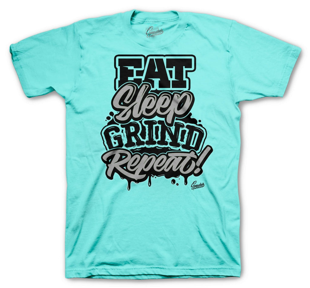 Retro 5 Island Green Repeat Shirt