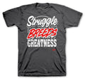 Retro 12 Dark Grey Struggle Breeds Shirt