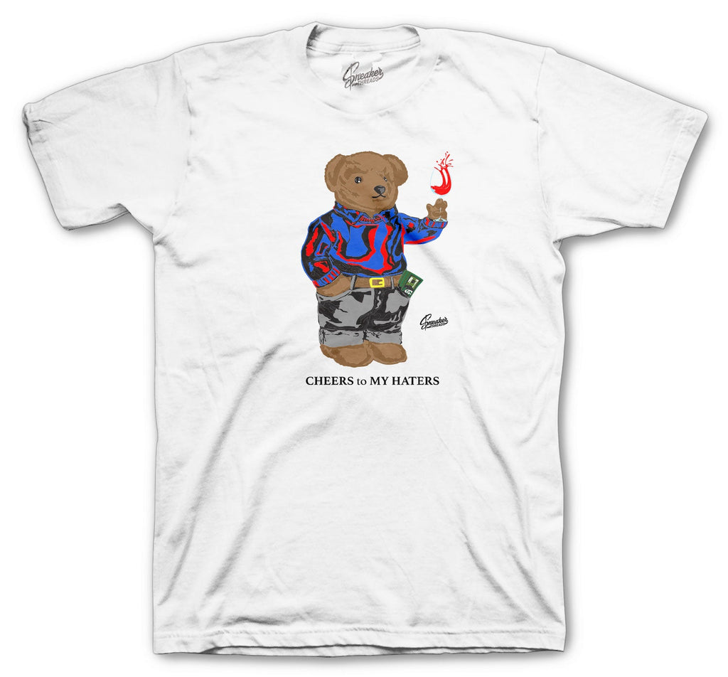 Retro 4 What The Four Cheers Bear Shirt