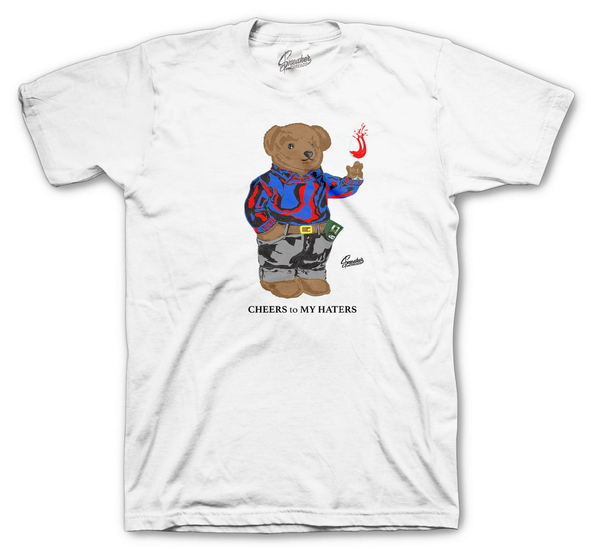 Retro 4 What The Four Cheers Bear Shirt