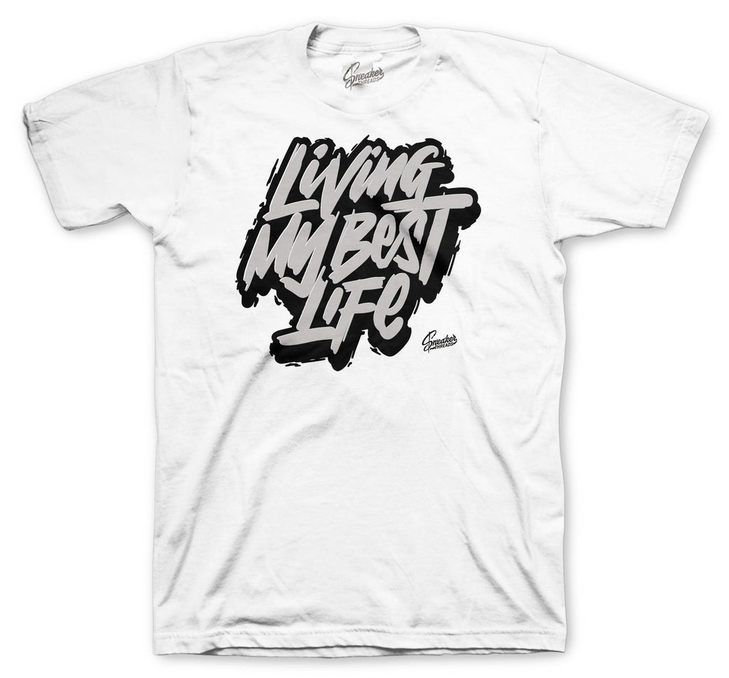 Retro 11 Metallic Silver Living Life Shirt