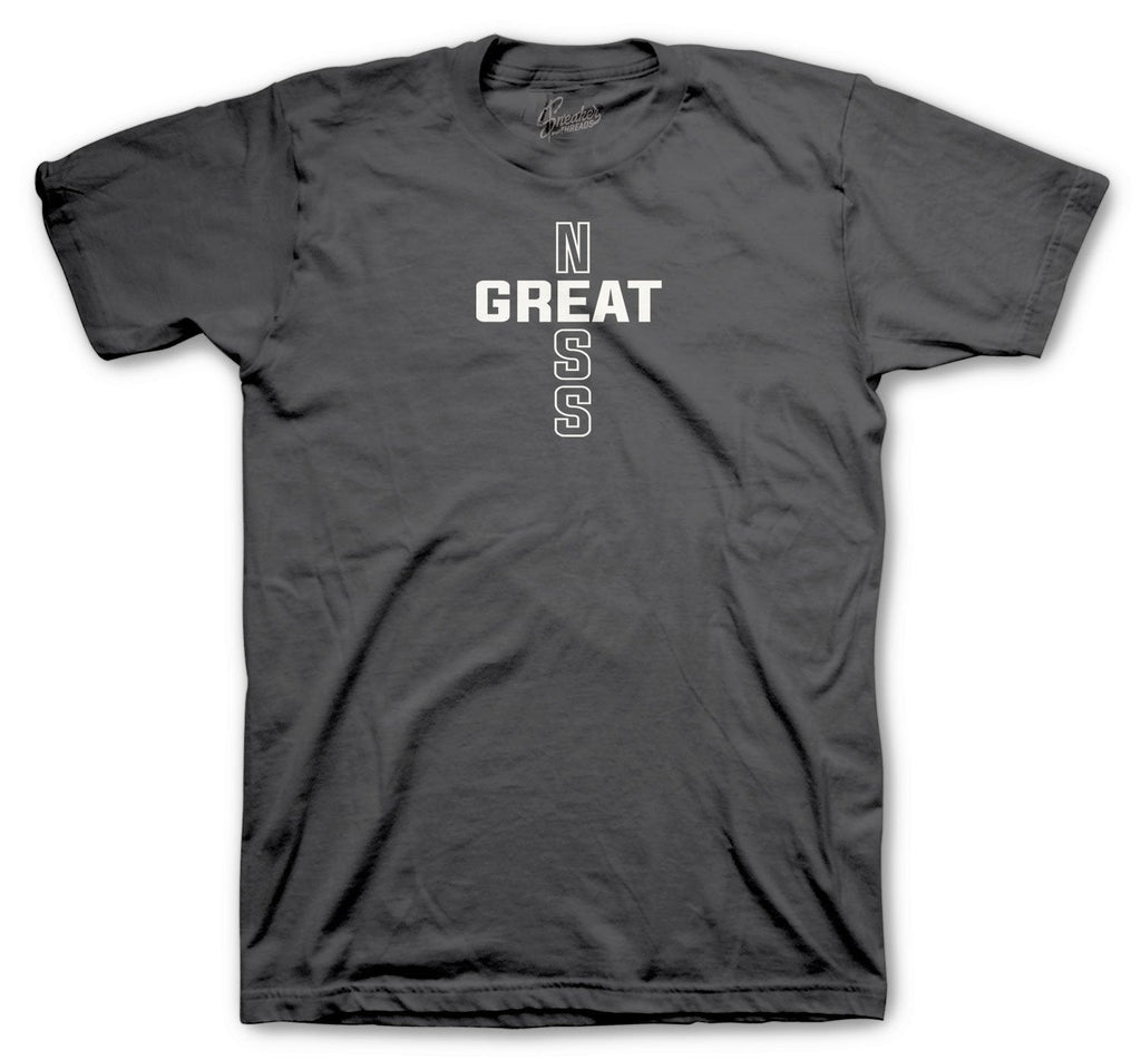 Retro 12 Dark Grey Greatness Cross Shirt