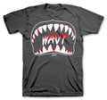 Retro 12 Dark Grey Wavy Shirt