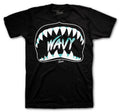 Retro 5 Island Green Wavy Shirt