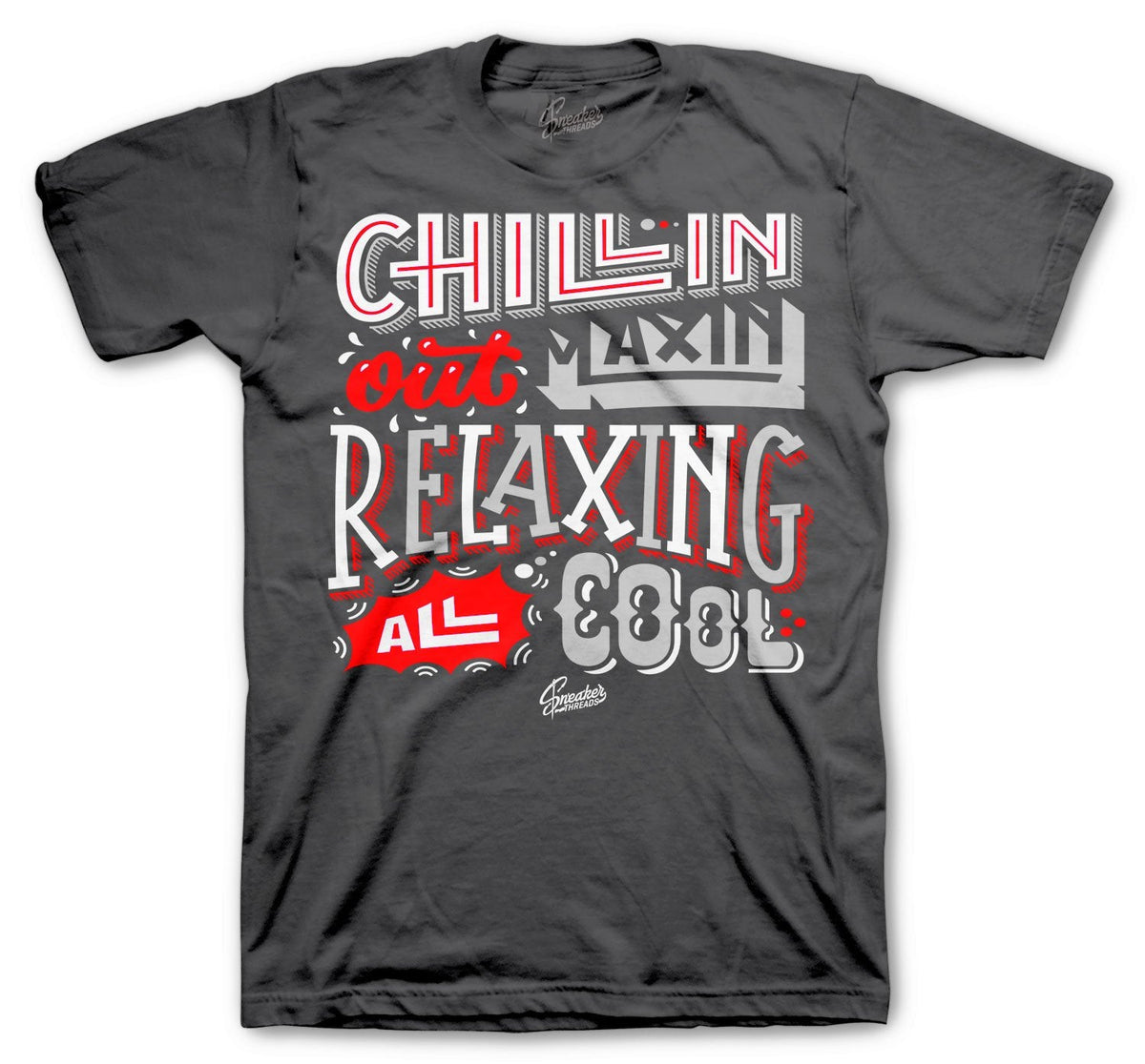 Retro 12 Dark Grey Chillin Relaxin Shirt