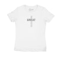 Womens - Metallic Silver 11 Greatness Cross Shirt