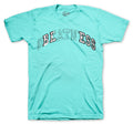 Retro 5 Island Green Stitched Shirt