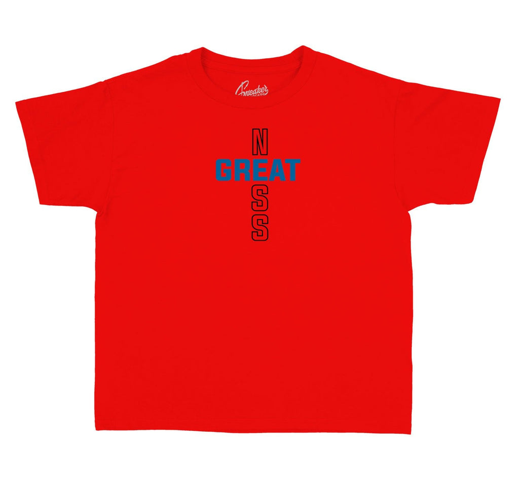 Kid's - What The 4 Greatness Cross Shirt