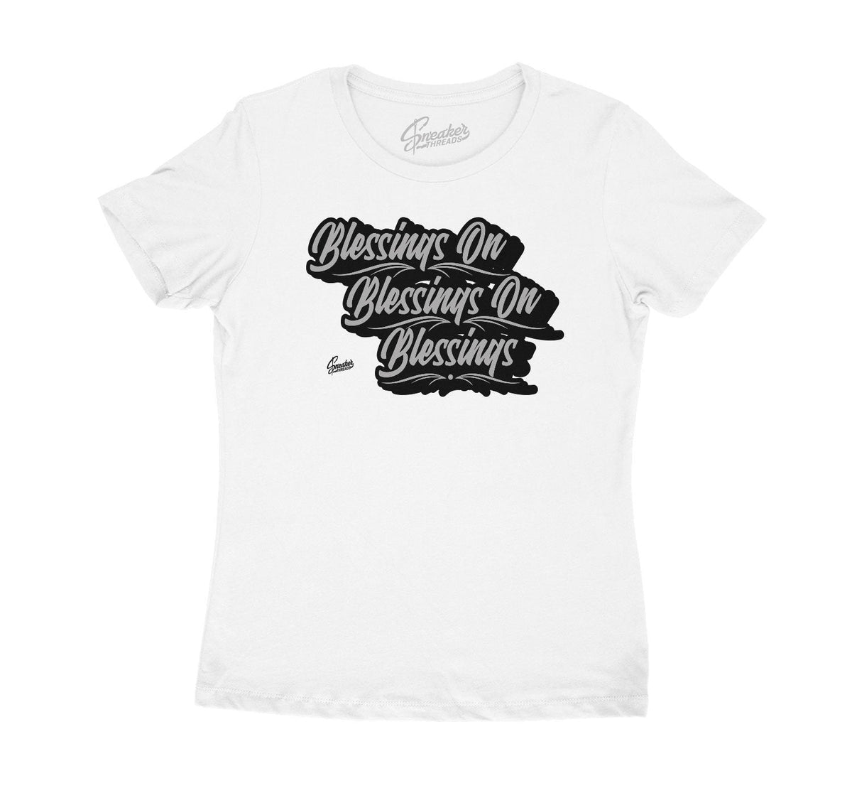 Womens - Metallic Silver 11 Blessings Shirt