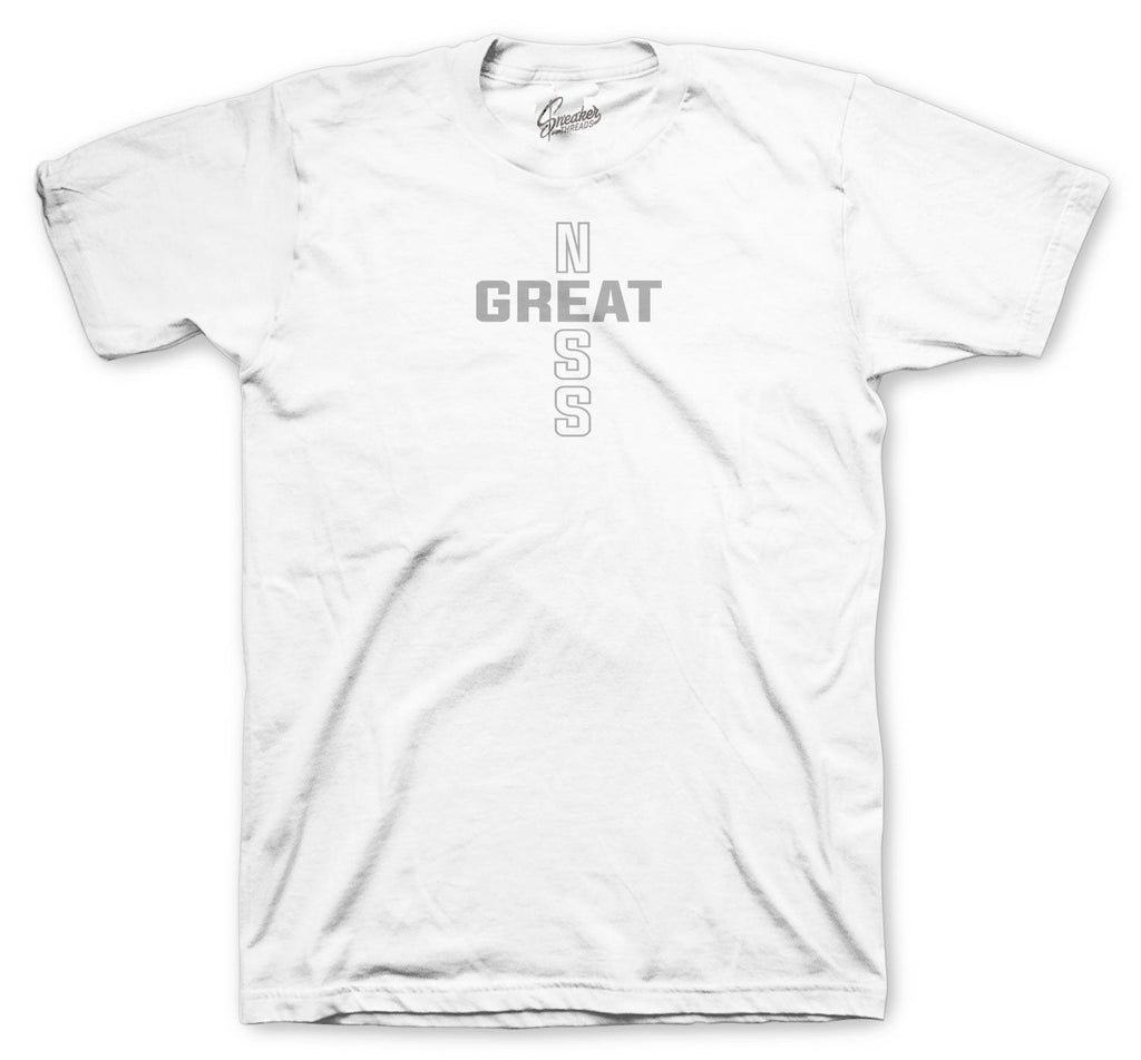 Retro 11 Metallic Silver Greatness Cross Shirt