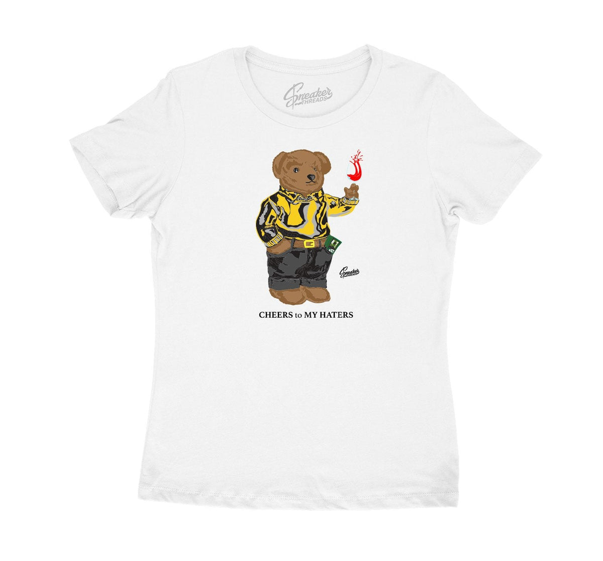 Womens - Reverse Taxi 12 Cheers Bear  Shirt