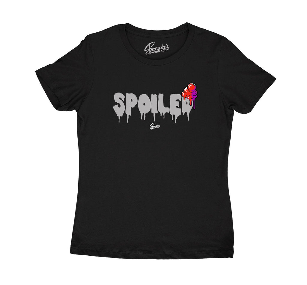 Womens - Black Gloss 7 Spoiled Shirt