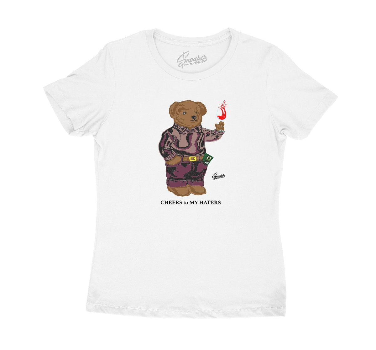 Womens Fearless Ones Cheers Bear Shirt