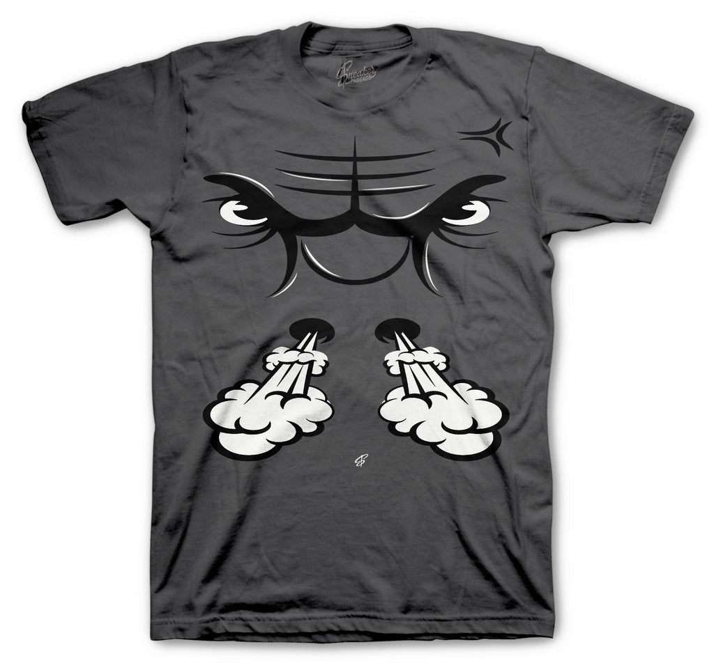Retro 14 Quilted Raging Face Shirt