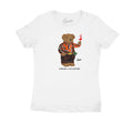 Womens - Shattered Backboard Foam Cheers Bear  Shirt