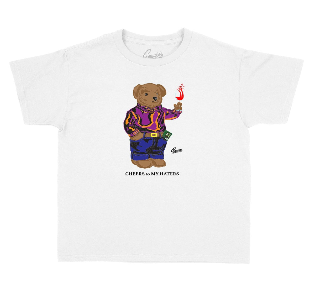 Kid's - Rush Violet 4 Cheers Bear Shirt