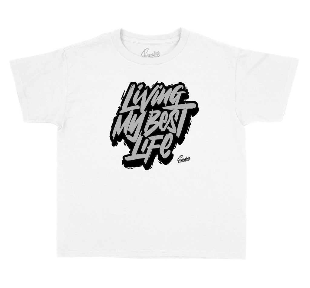 Kids - Metallic Silver 11 Living Life Shirt