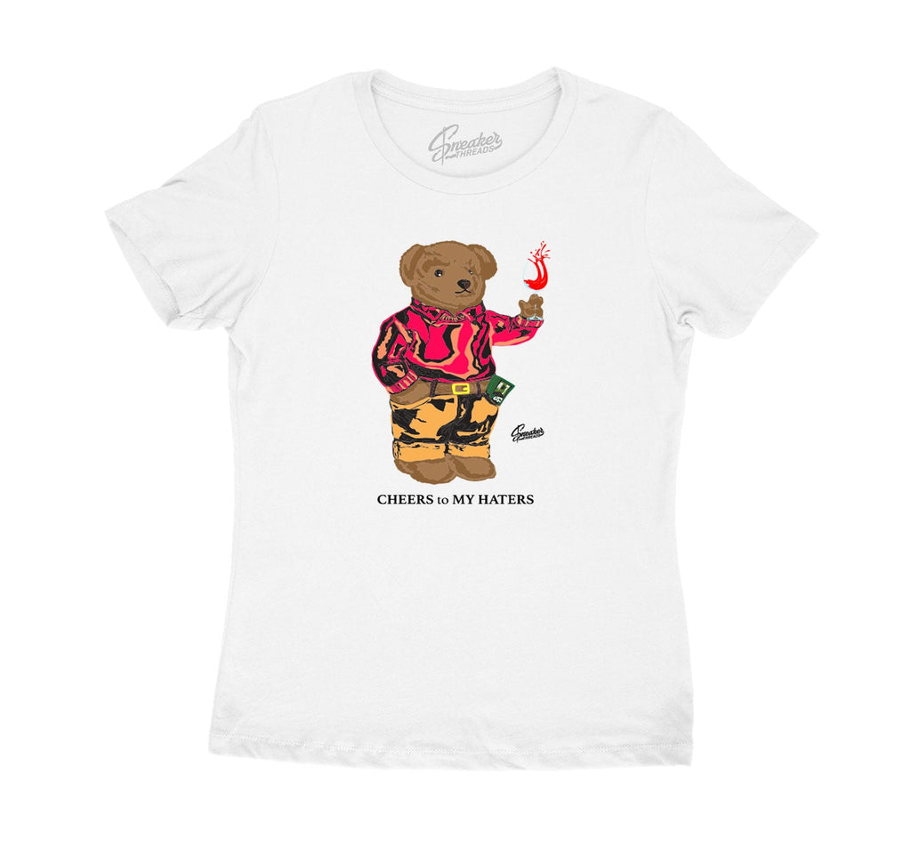 Womens - Hot Punch 12 Cheers Bear Shirt