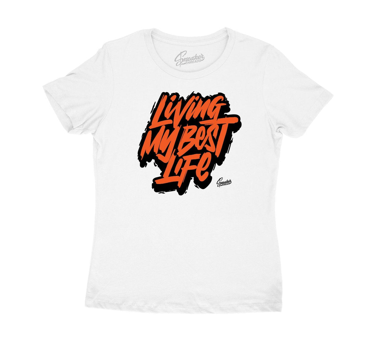 Womens - Shattered Backboard Foam Living Life Shirt