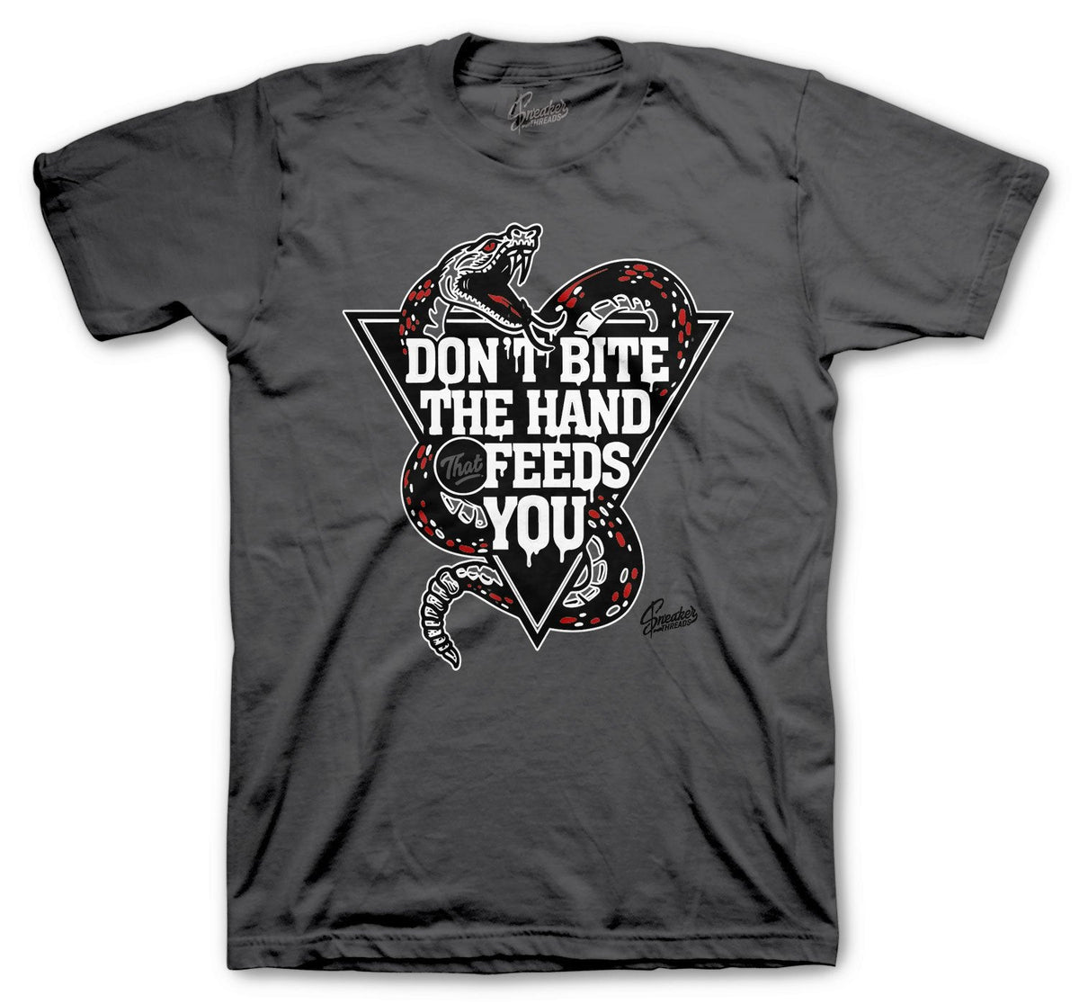 Retro 12 Dark Grey Hand that Feeds Shirt