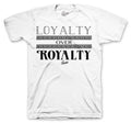 Retro 4 Pony Hair Loyalty Over Royalty Shirt