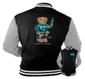 Retro 5 Island Green Cheers Bear Jacket