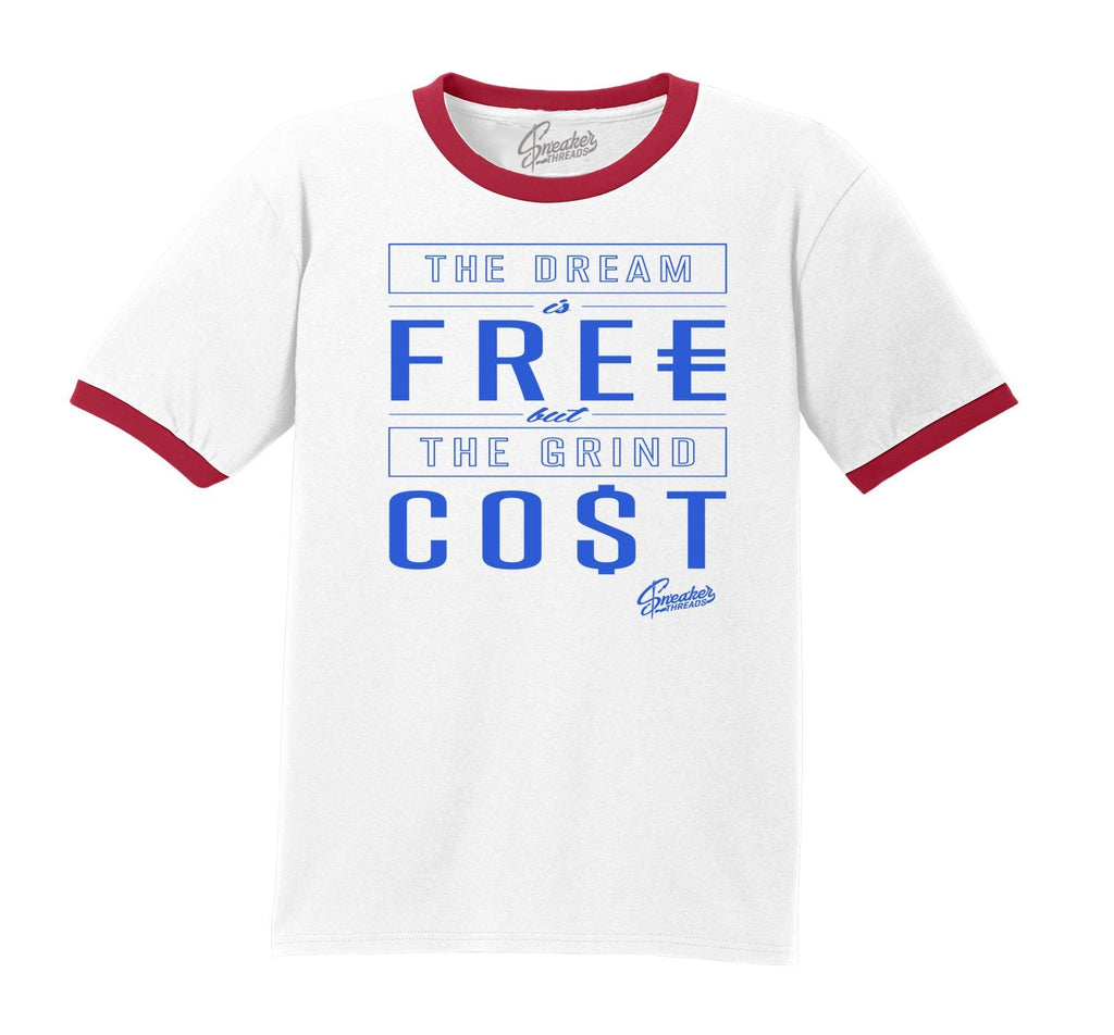 Retro 4 What The Four Cost Ringer Shirt