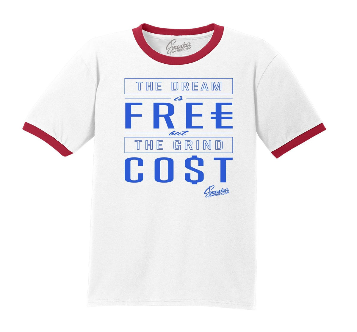 Retro 4 What The Four Cost Ringer Shirt