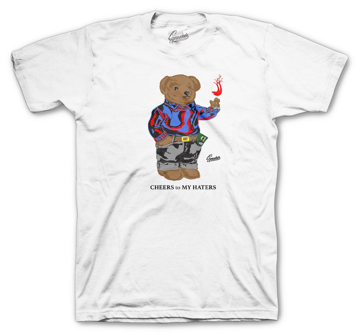 Retro 1 Fearless OG Cheers Bear Shirt