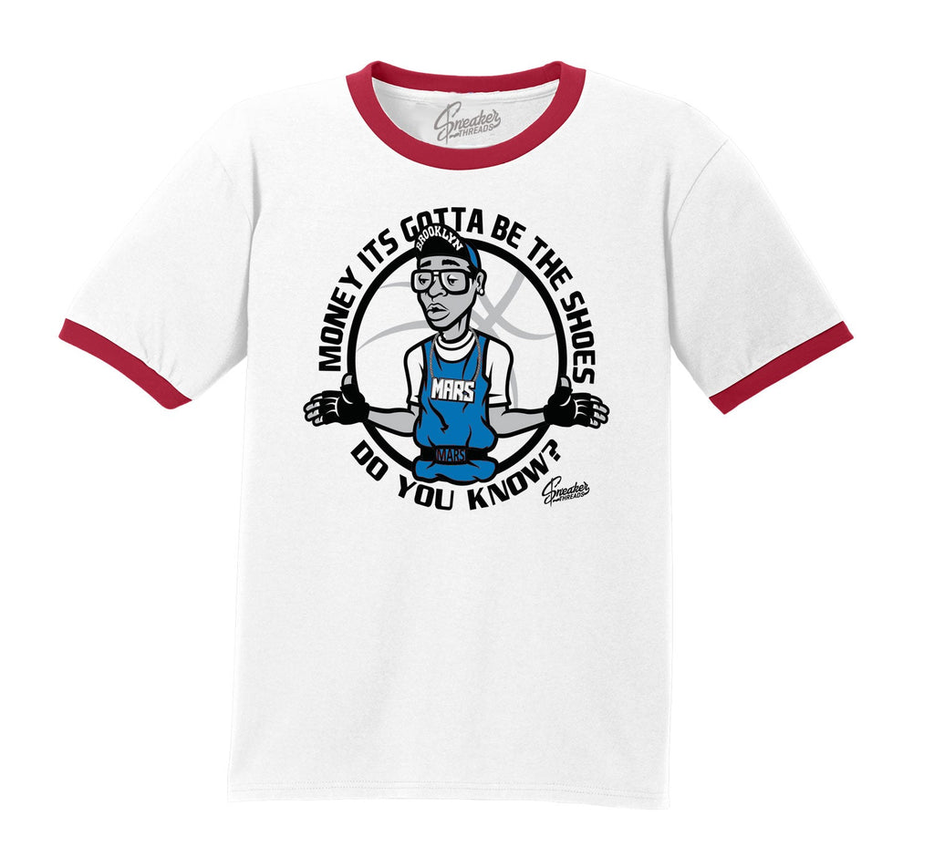 Retro 4 What The Four Gotta Be Shoes Ringer Shirt