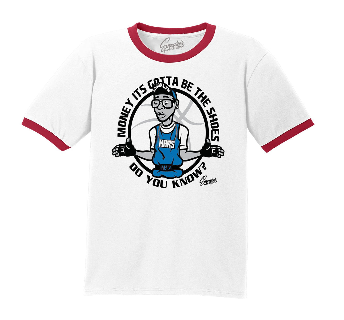 Retro 4 What The Four Gotta Be Shoes Ringer Shirt