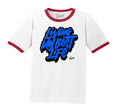 Retro 4 What The Four Living Life Ringer Shirt