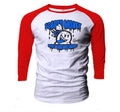 Retro 4 What The Four Scared Money Raglan