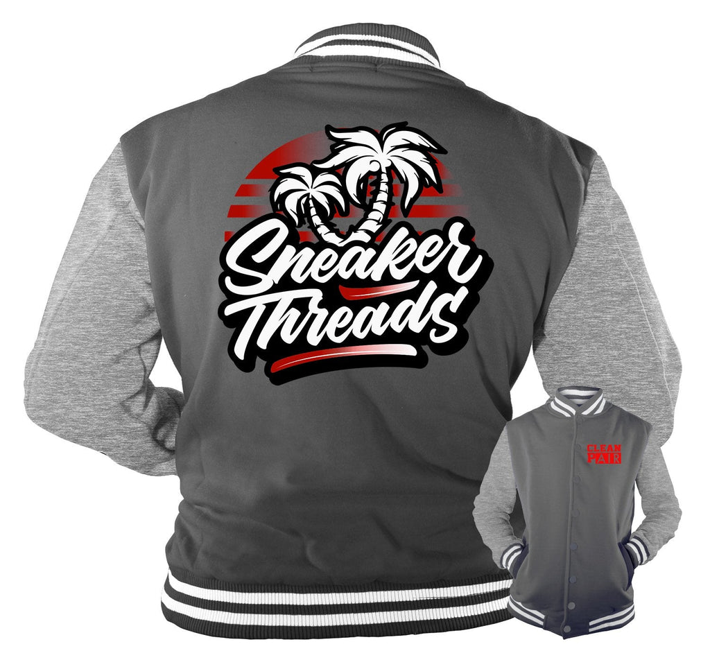 Retro 12 Dark Grey ST Palms Jacket
