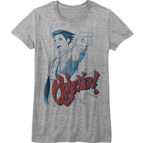 Junior's Ace Attorney Objection T-Shirt product image 1