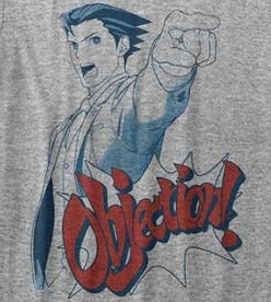 Junior's Ace Attorney Objection T-Shirt product image 2