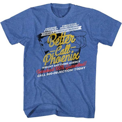 Men's Ace Attorney Call Phoenix Tee product image 1