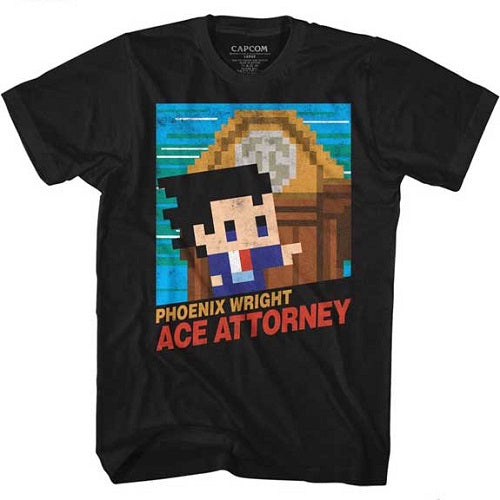 Men's Ace Attorney 8 Bit Cover Tee product image 1