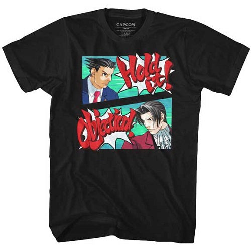 Men's Ace Attorney Hold The Objection Tee product image 1